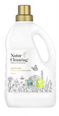 Mosógél, illat- és allergénmentes, 1,5 l, NATURCLEANING "Sensitive"