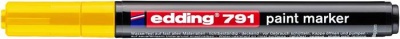 Lakkmarker, 1-2 mm, PCR, EDDING "791 PCR", sárga