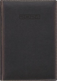 Naptár, tervező, B5, heti, DAYLINER, "Sherwood", fekete