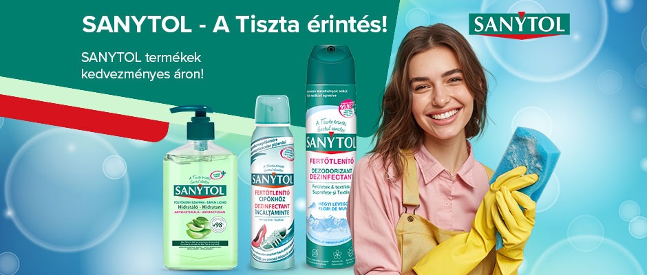 SANYTOL - A tiszta érintés!