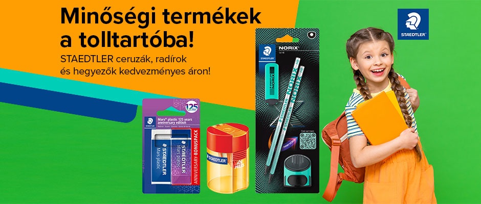 Minőségi termékek a tolltartóba!