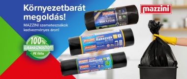 Környezetbarát megoldás!