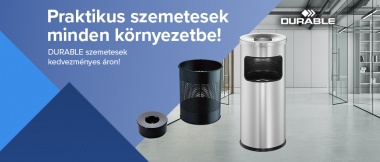 Praktikus szemetesek minden környezetbe!
